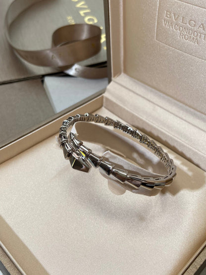 [Luna Brilliance]SERPENTI VIPER SILVER BRACELET