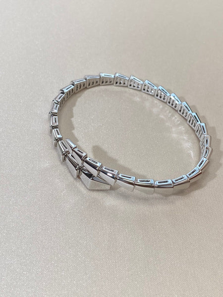 [Luna Brilliance]SERPENTI VIPER SILVER BRACELET