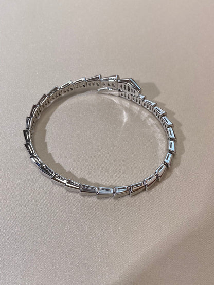 [Luna Brilliance]SERPENTI VIPER SILVER BRACELET