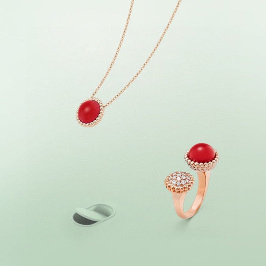 [Lunabriance]PERLEE COULEURS DIAMOND ROSE GOLD BETWEEN THE FINGER RING