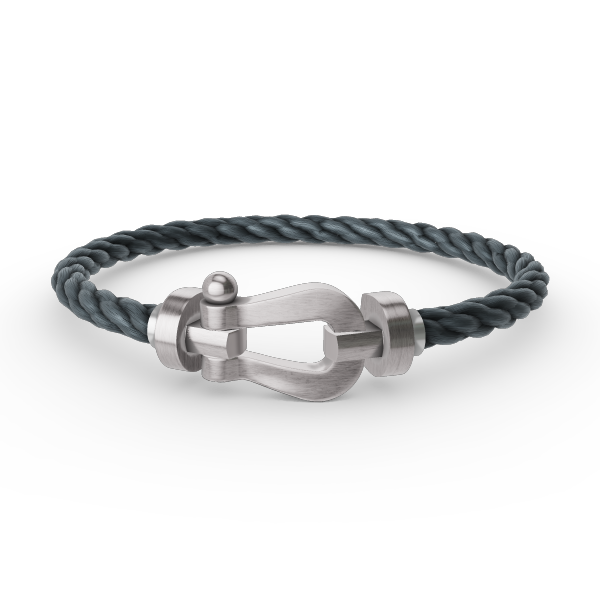 [Lunabriance]FORCE LARGE HORSESHOE NO DIAMOND BRACELET SILVER