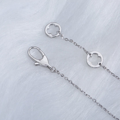 [Luna Brilliance]FIOREVER NECKLACE DIAMOND CENTER