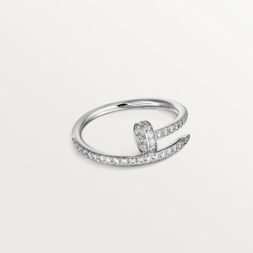 [Lunabriance]JUSTE RING 1.8MM SILVER DIAMONDS